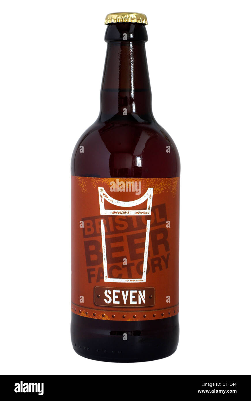 Bristol la fabbrica di birra di sette birre in bottiglia - corrente @ 2012. Foto Stock