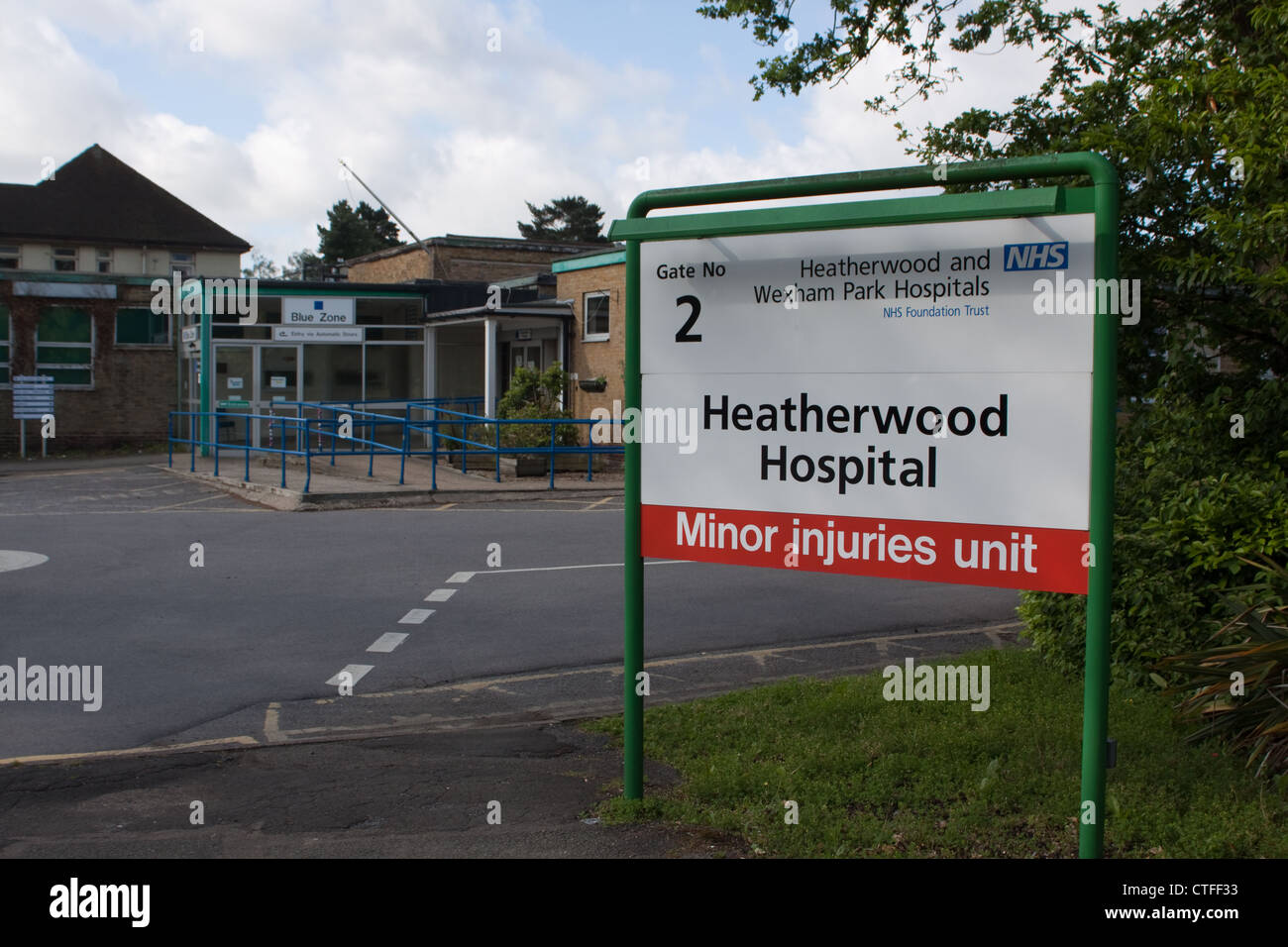 Heatherwood pagina Ospedale in Ascot Berkshire Foto Stock