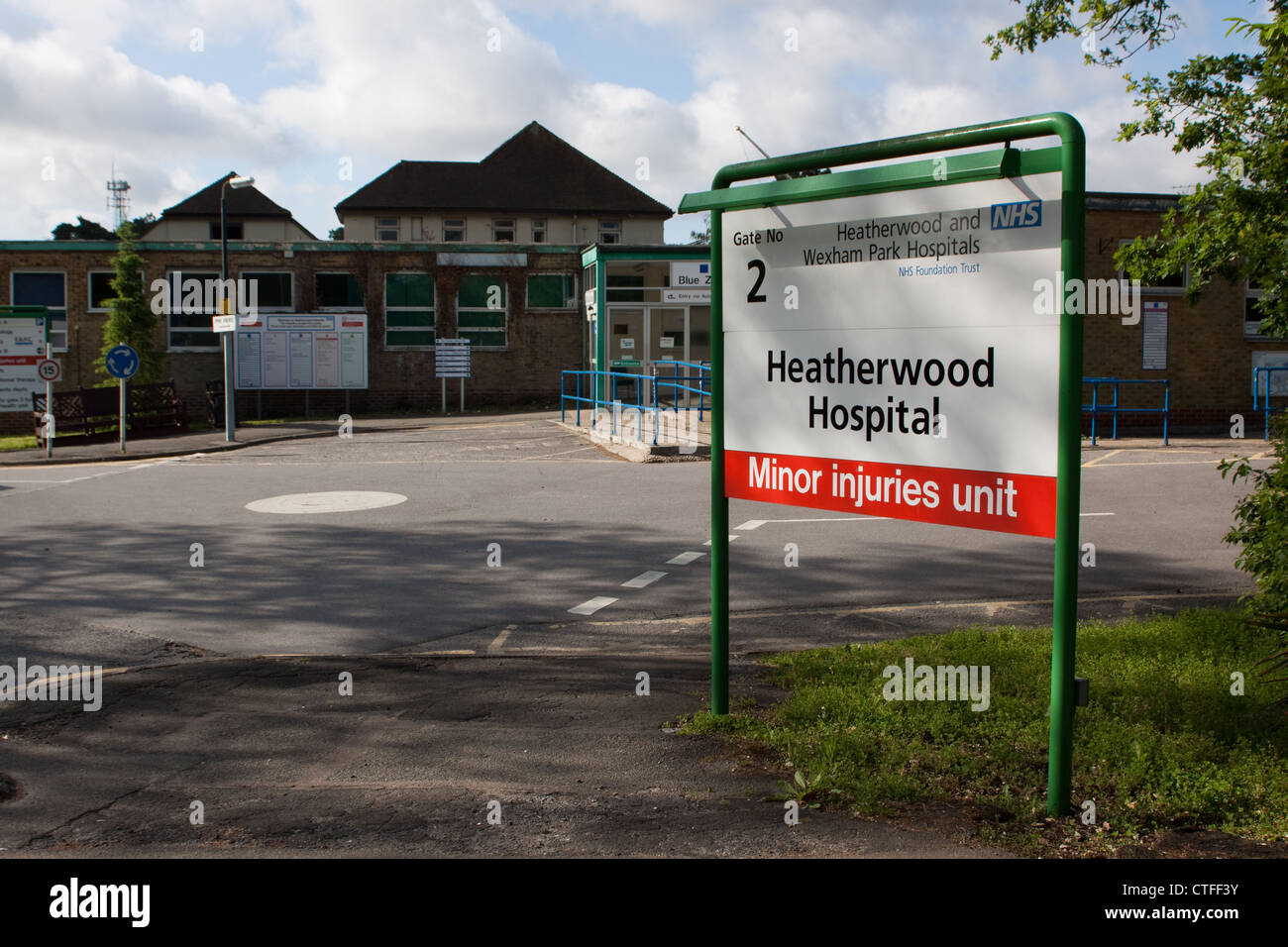 Heatherwood pagina Ospedale in Ascot Berkshire Foto Stock