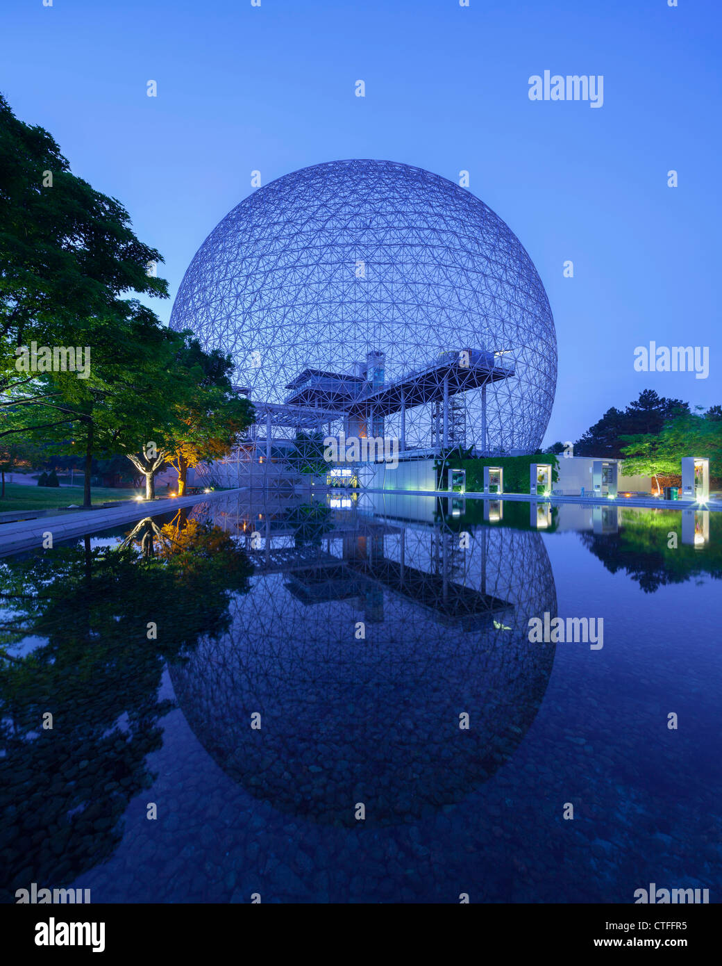 Montreal Biosphère Foto Stock