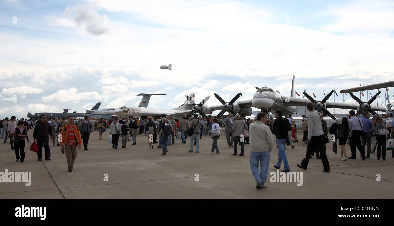 Internazionale del salone aerospaziale MAKS-2011 Foto Stock