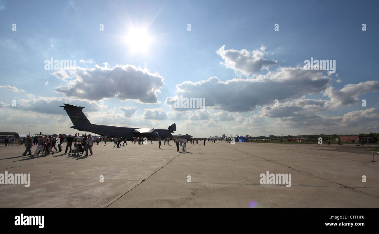 Internazionale del salone aerospaziale MAKS-2011 Foto Stock