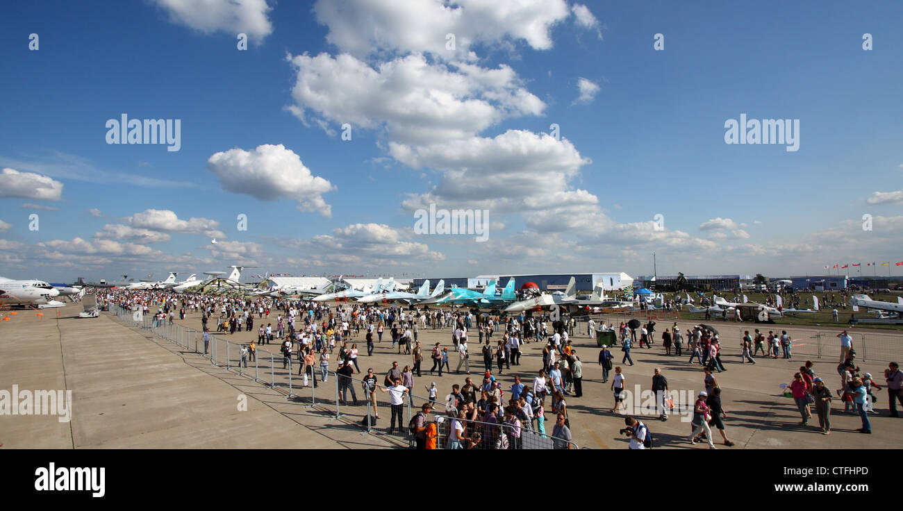 Internazionale del salone aerospaziale MAKS-2011 Foto Stock