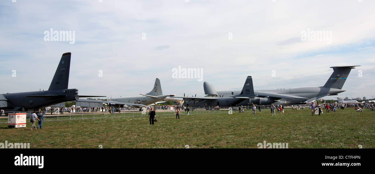 Stati Uniti d'America's piani (internazionale salone aerospaziale MAKS-2011) Foto Stock