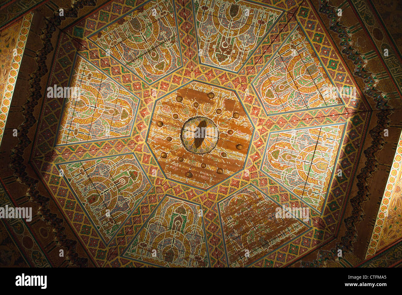 Il Marocco Marrakech Palazzo Bahia. Foto Stock