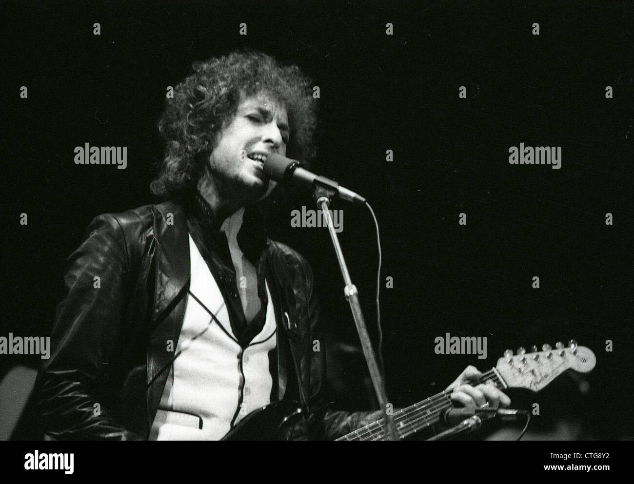 009361 - Bob Dylan in concerto a Earls Court di Londra nel giugno 1978 Foto Stock