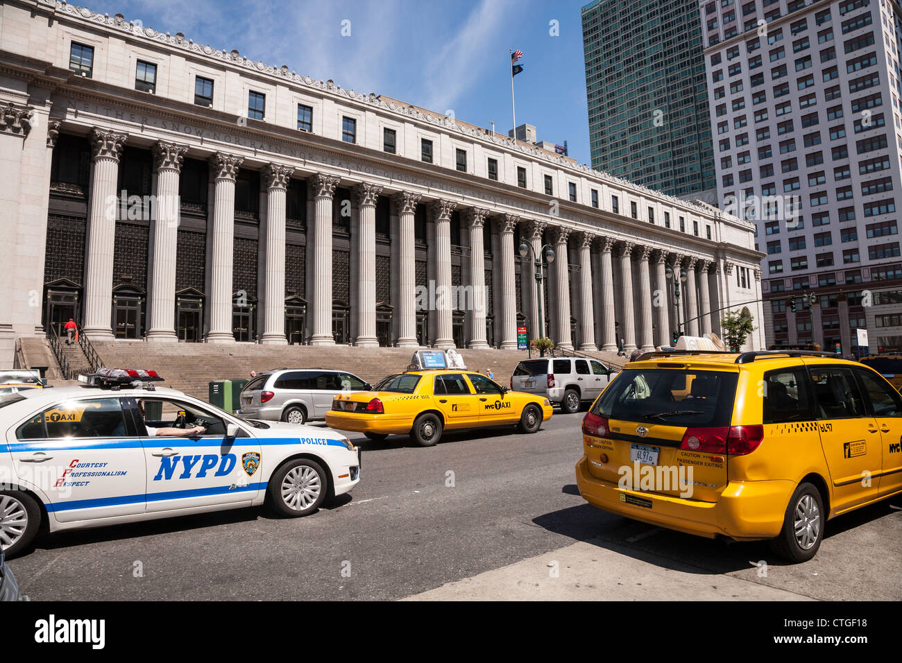 James A. Farley Post Office Building, New York Foto Stock