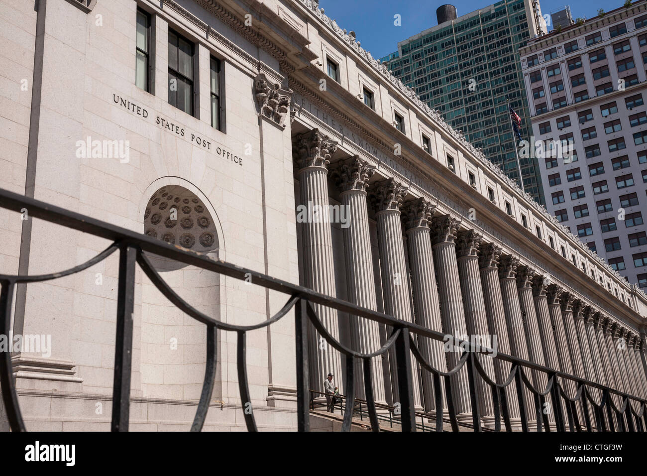 James A. Farley Post Office Building, New York Foto Stock