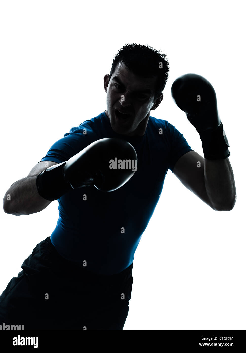 Sagoma Del Pugile Immagini e Fotos Stock - Alamy
