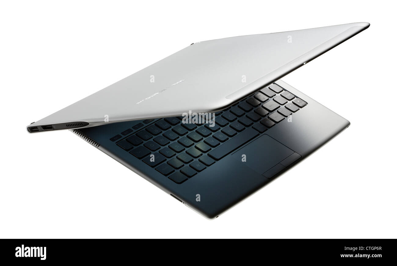 Dell Adamo leggero ultrabook computer laptop Foto Stock
