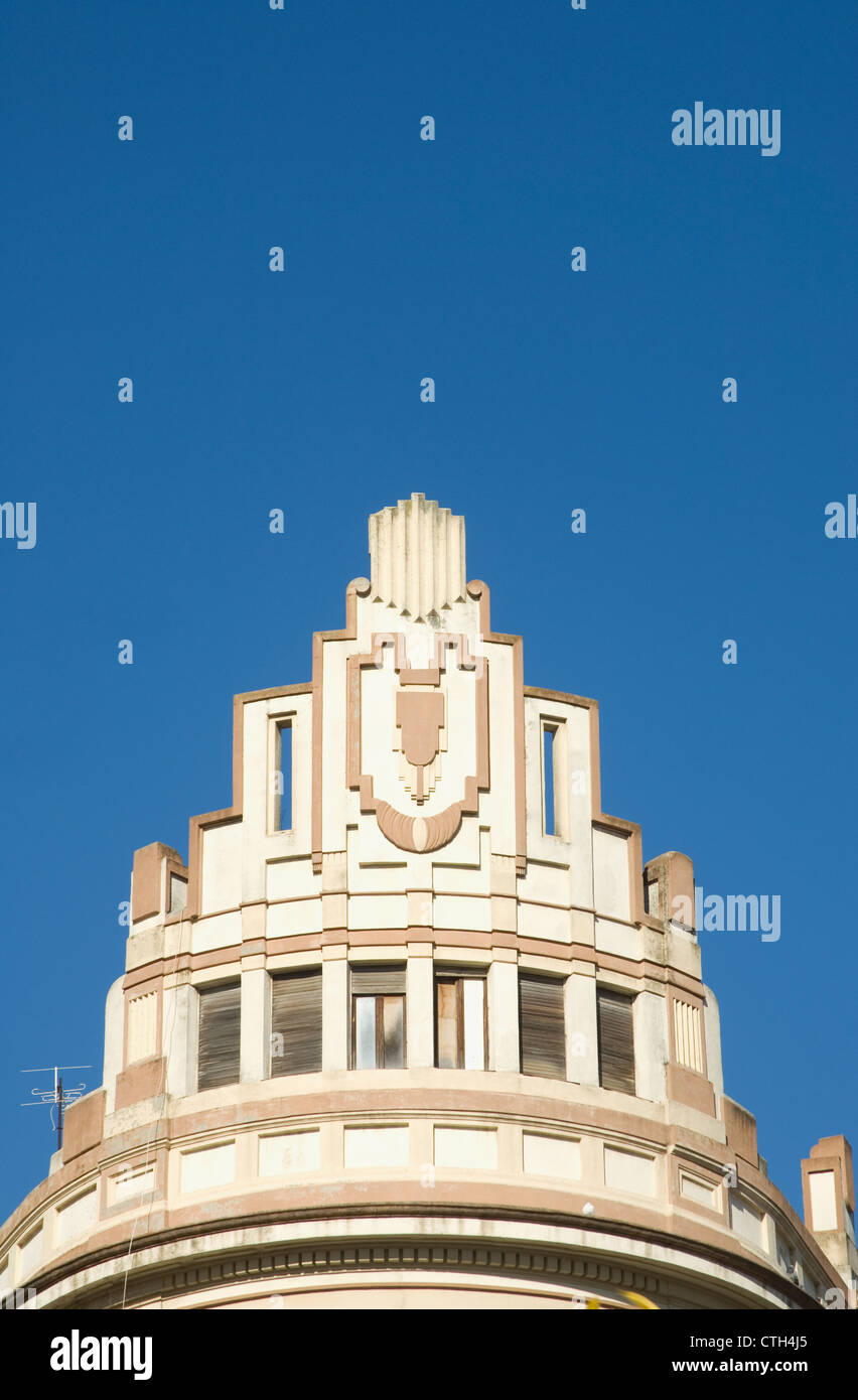 Art deco edificio modernista Cordoba Spagna Foto Stock