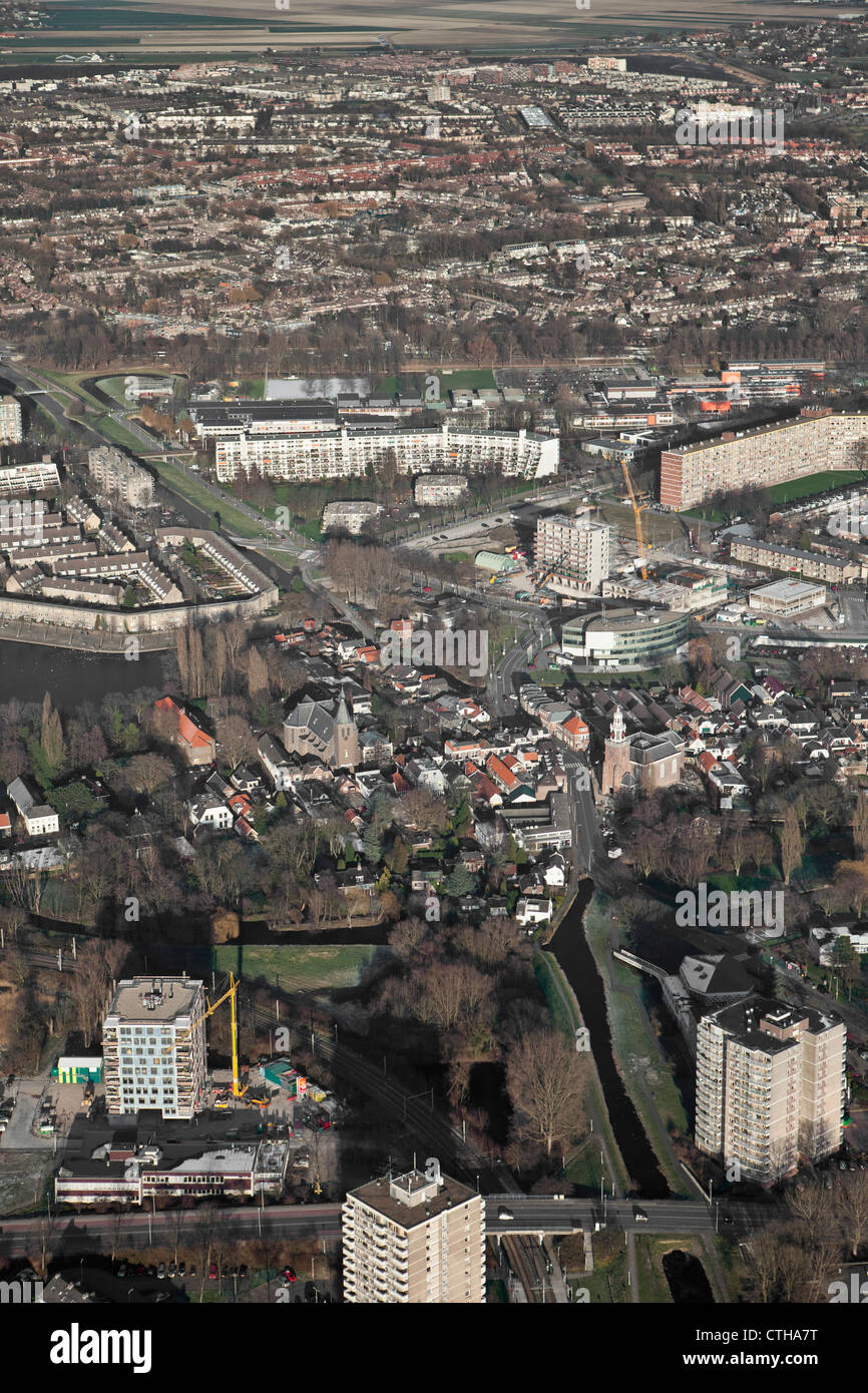 I Paesi Bassi, Zoetermeer, Centro citta'. Antenna. Foto Stock