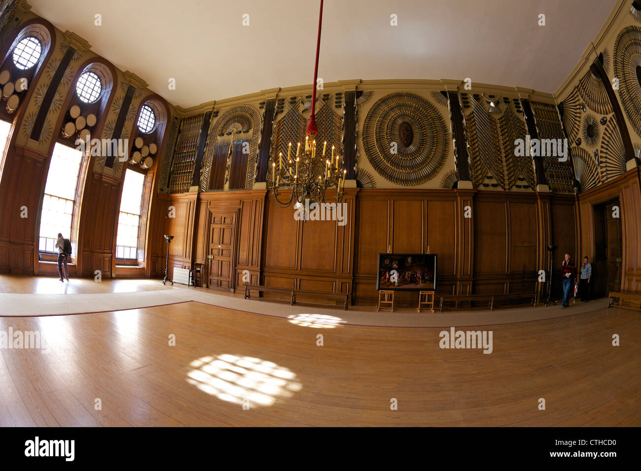 Re della camera di guardia, il Palazzo di Hampton Court, Londra, Surrey, Inghilterra, UK, Regno Unito, GB Gran Bretagna, Isole britanniche Foto Stock