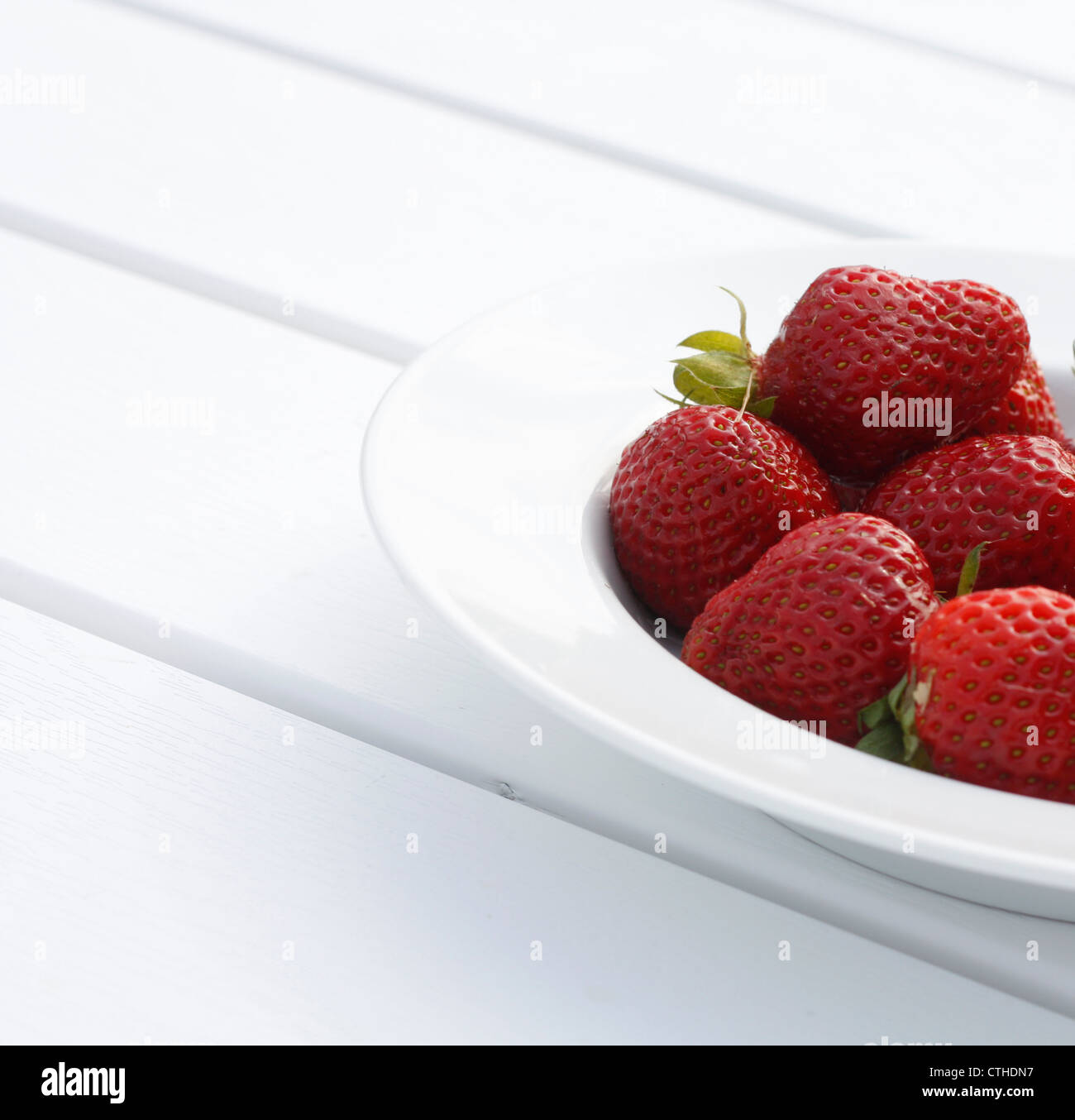 Fragole Foto Stock