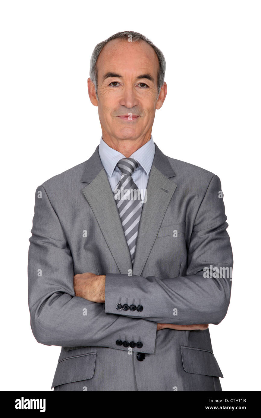 Ritratto di un imprenditore Foto Stock
