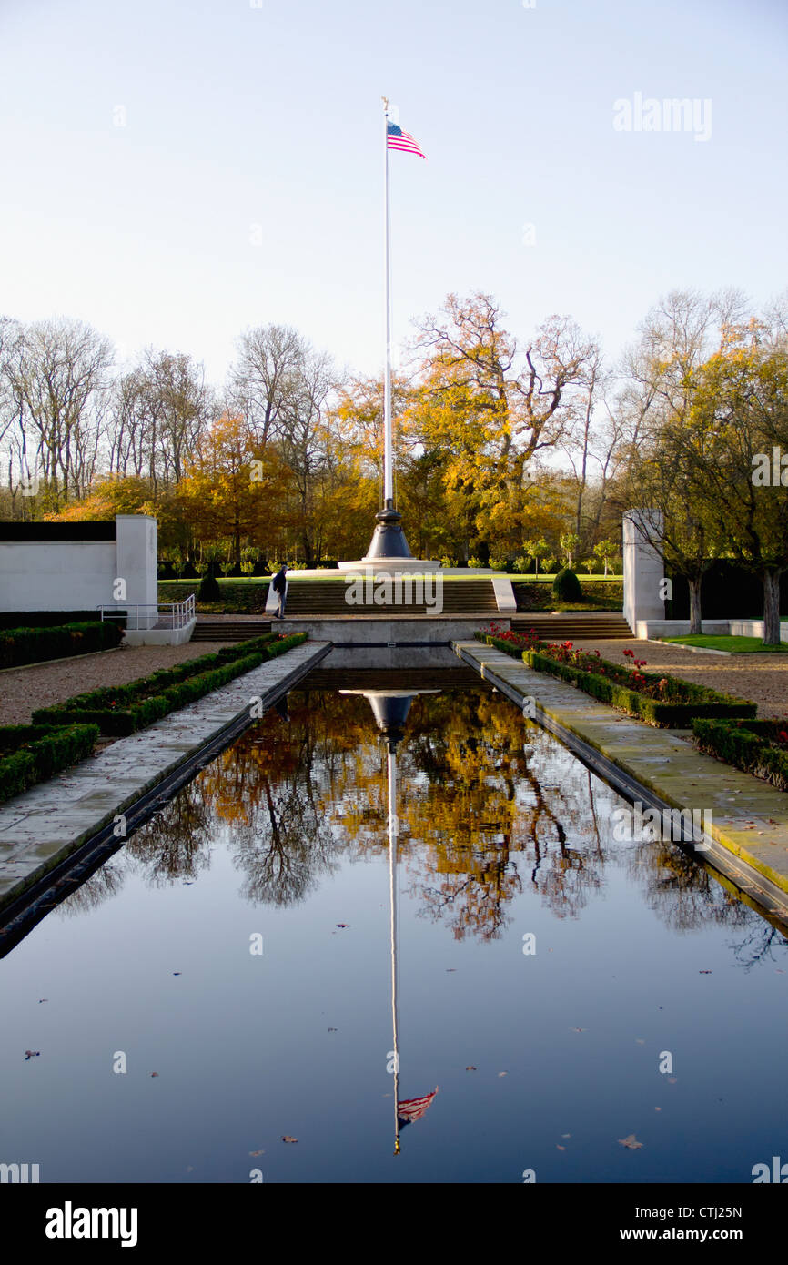 American War Memorial; Cambridge, Inghilterra Foto Stock