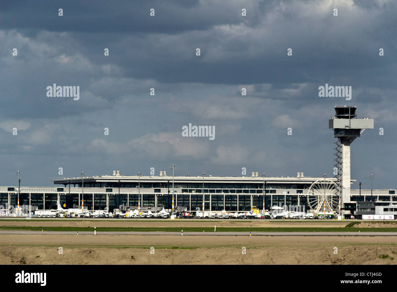 Berlin Brandenburg Willy Brandt aeroporto, BER, Schoenefeld di Berlino, Germania Foto Stock