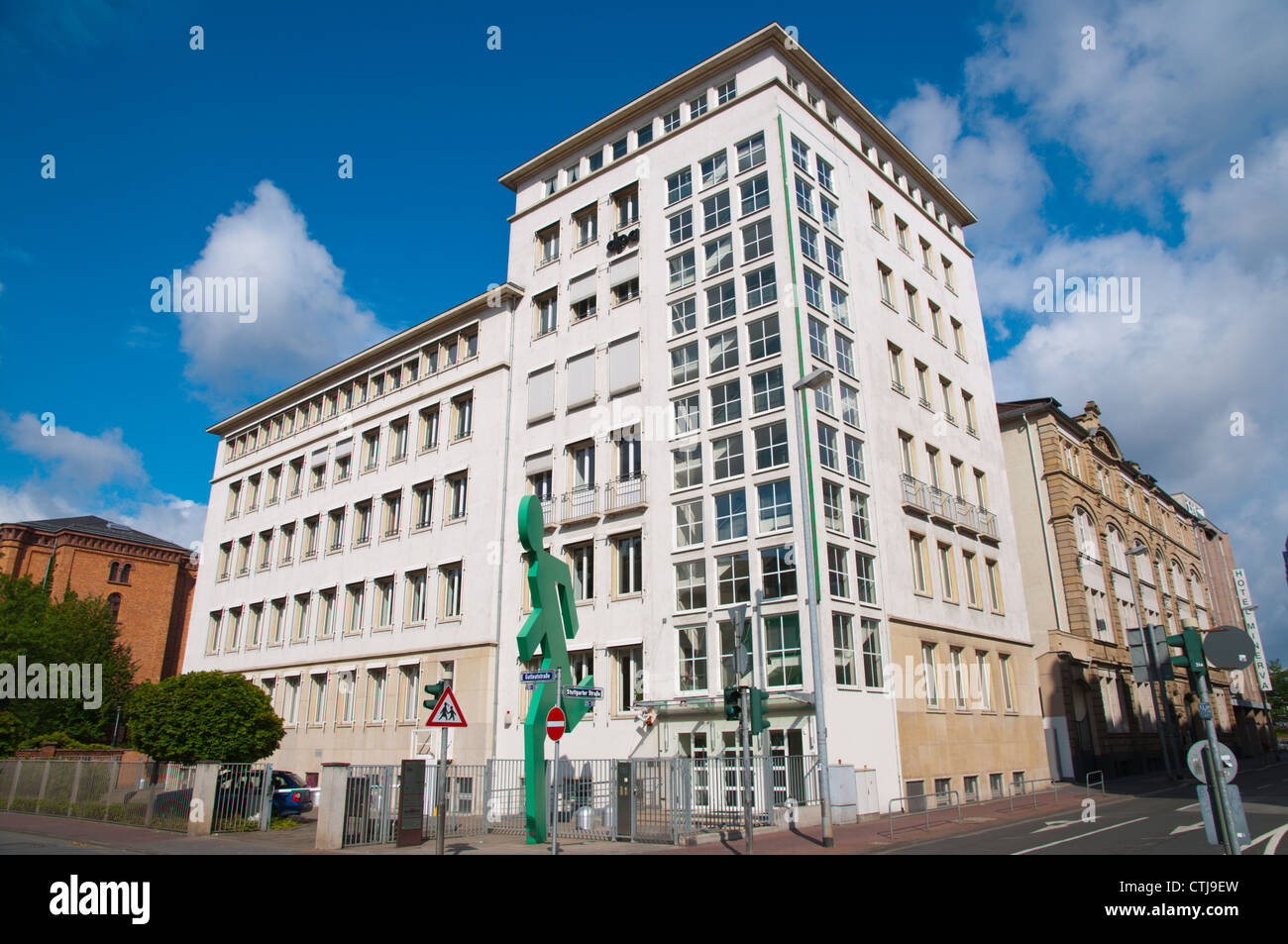 Sede del dpa Picture-Alliance GmbH picture alliance company quartiere Bahnhofsviertel Frankfurt am Main Germania Europa Foto Stock