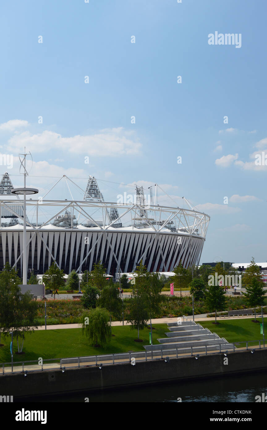 Londra 2012 Olympic Stadium, Stratford, Londra, Regno Unito Foto Stock