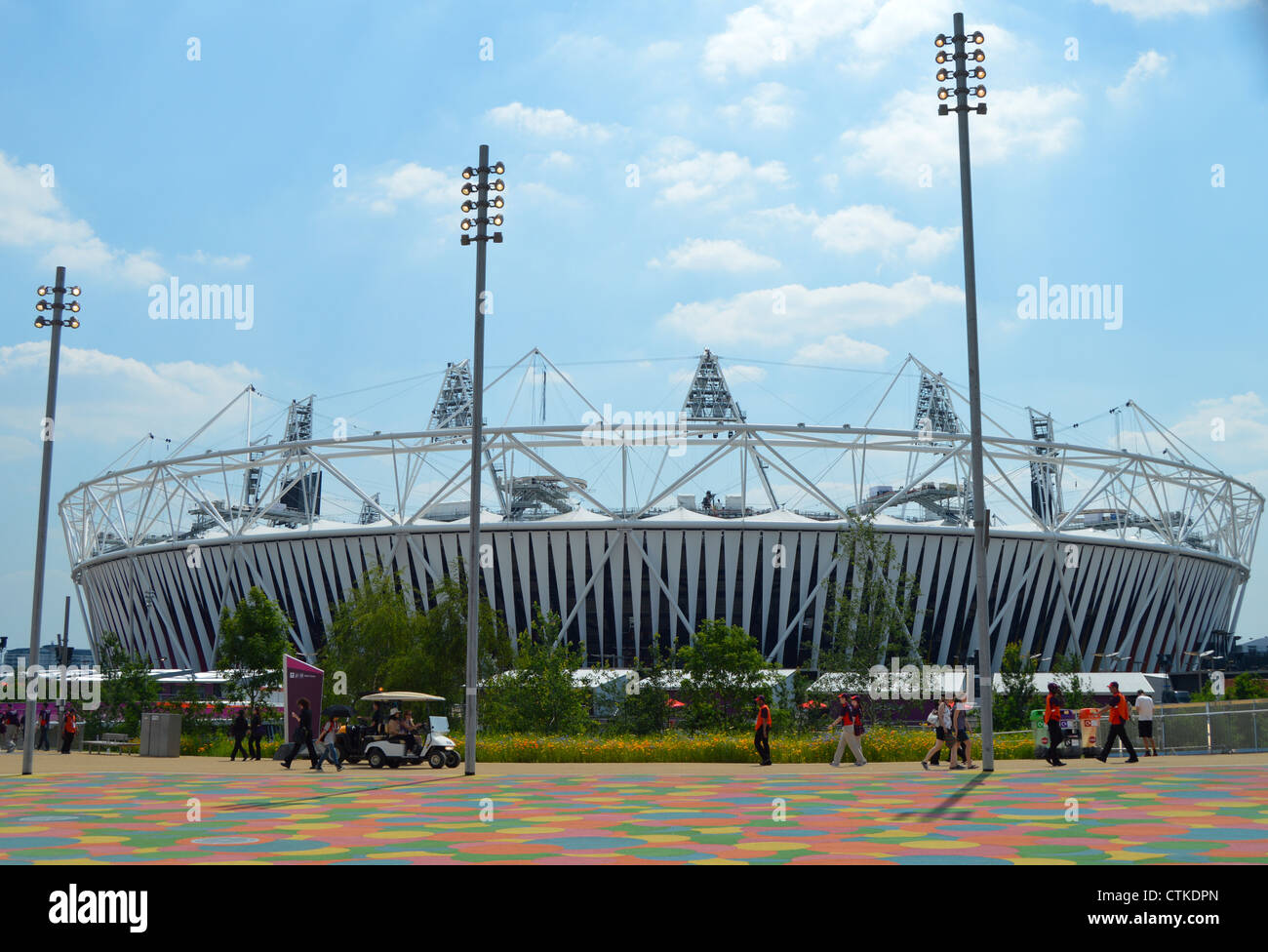 Londra 2012 Olympic Stadium Foto Stock