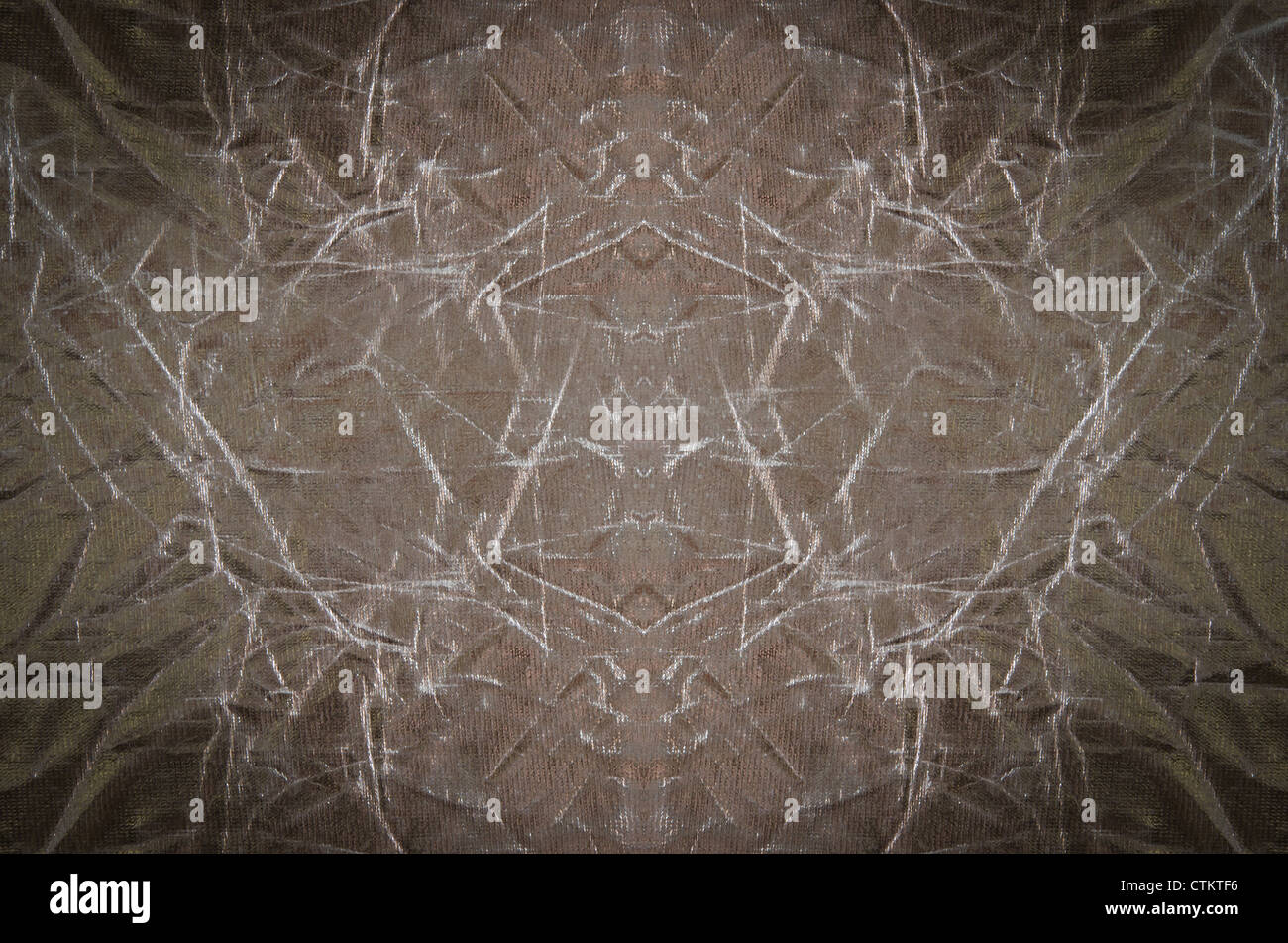 Arte con sfondo grigio raggrinzato , abstract wallpaper Foto Stock