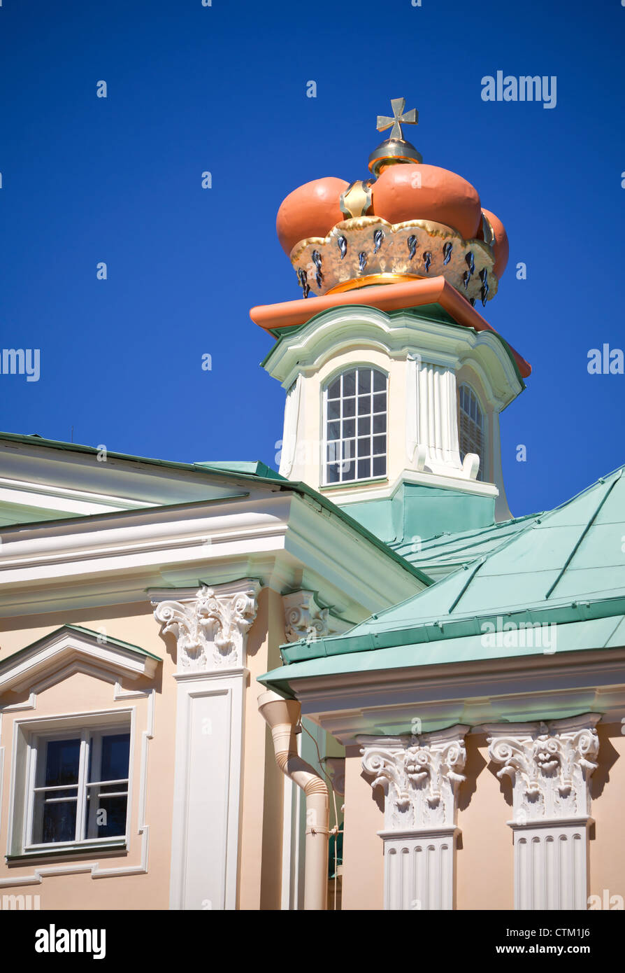 Grand Il Palazzo Mensikov. San Pietroburgo area, Lomonosov, Oranienbaum, Russia Foto Stock