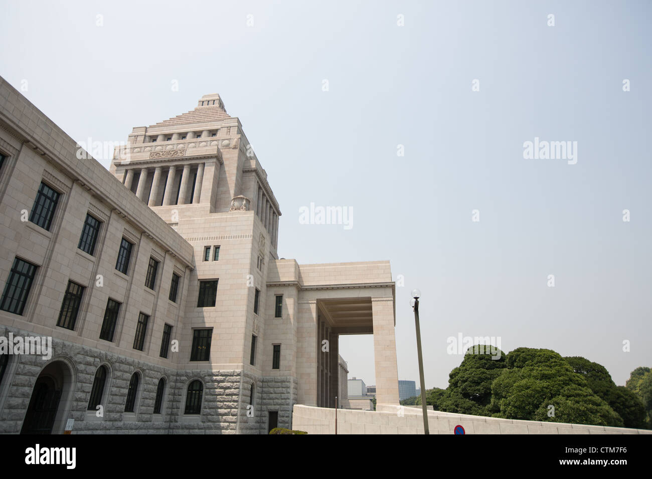 L'Edificio della Dieta Nazionale Giapponese (parlamento) a Tokyo in Giappone. Foto Stock