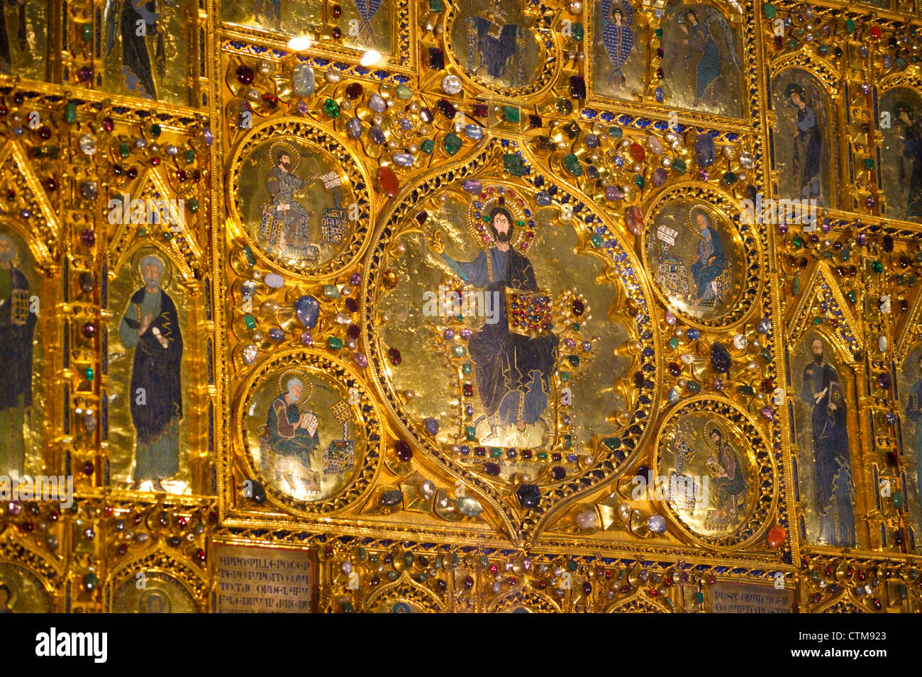 Venezia, Italia- Pala d'Oro, Basilica di San Marco - Il Pantocratore