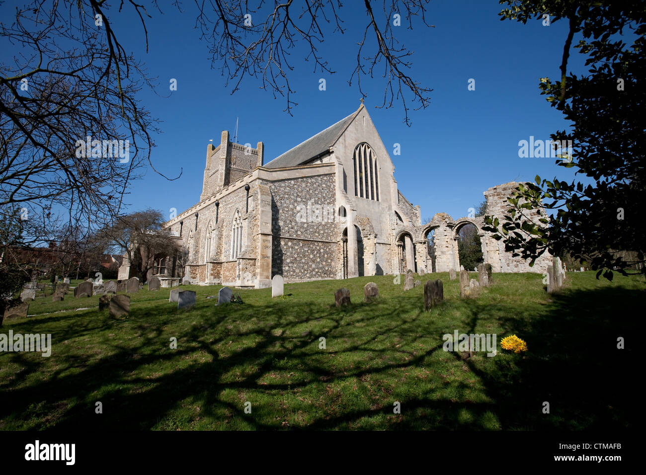 Orford, San Bartolomeo chiesa Foto Stock