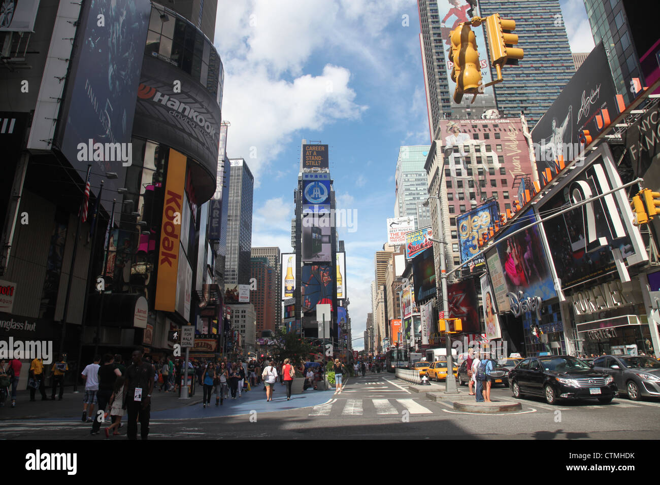 Times Square , New York, Agosto 17th, 2011 Foto Stock