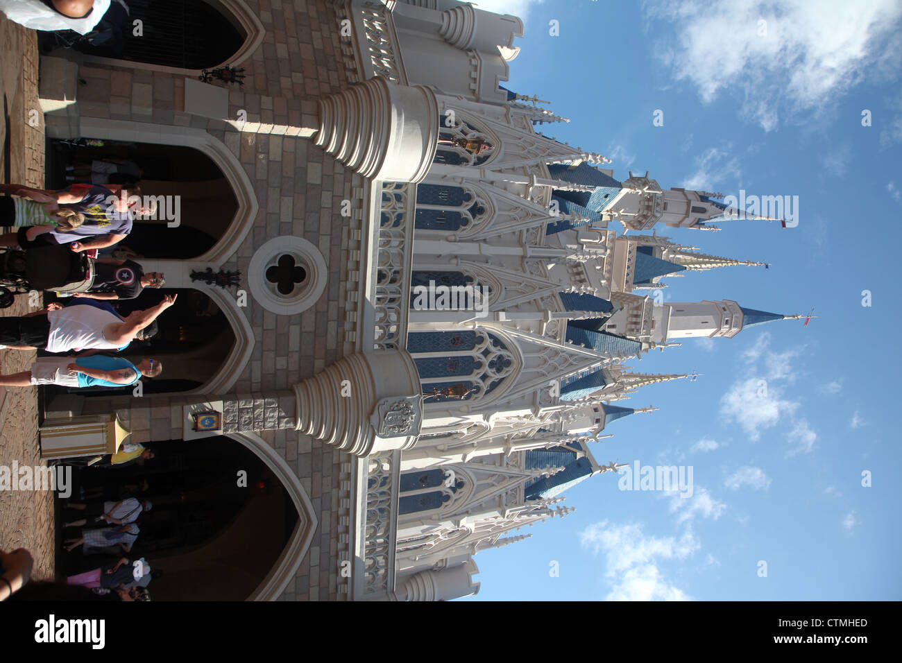 Il Castello di Cenerentola a Disney World Maggio 2012 Foto Stock