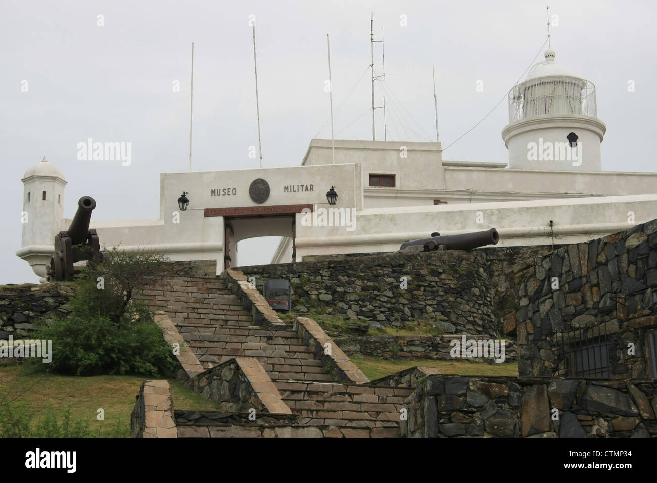 Il Museo Militare, fortezza e del faro, Montevideo, Uruguay Foto Stock