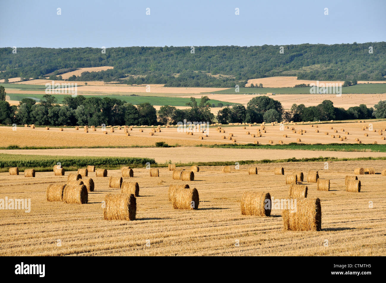 Campagna Puy de Dome massiccio Auvergne Francia centrale Foto Stock