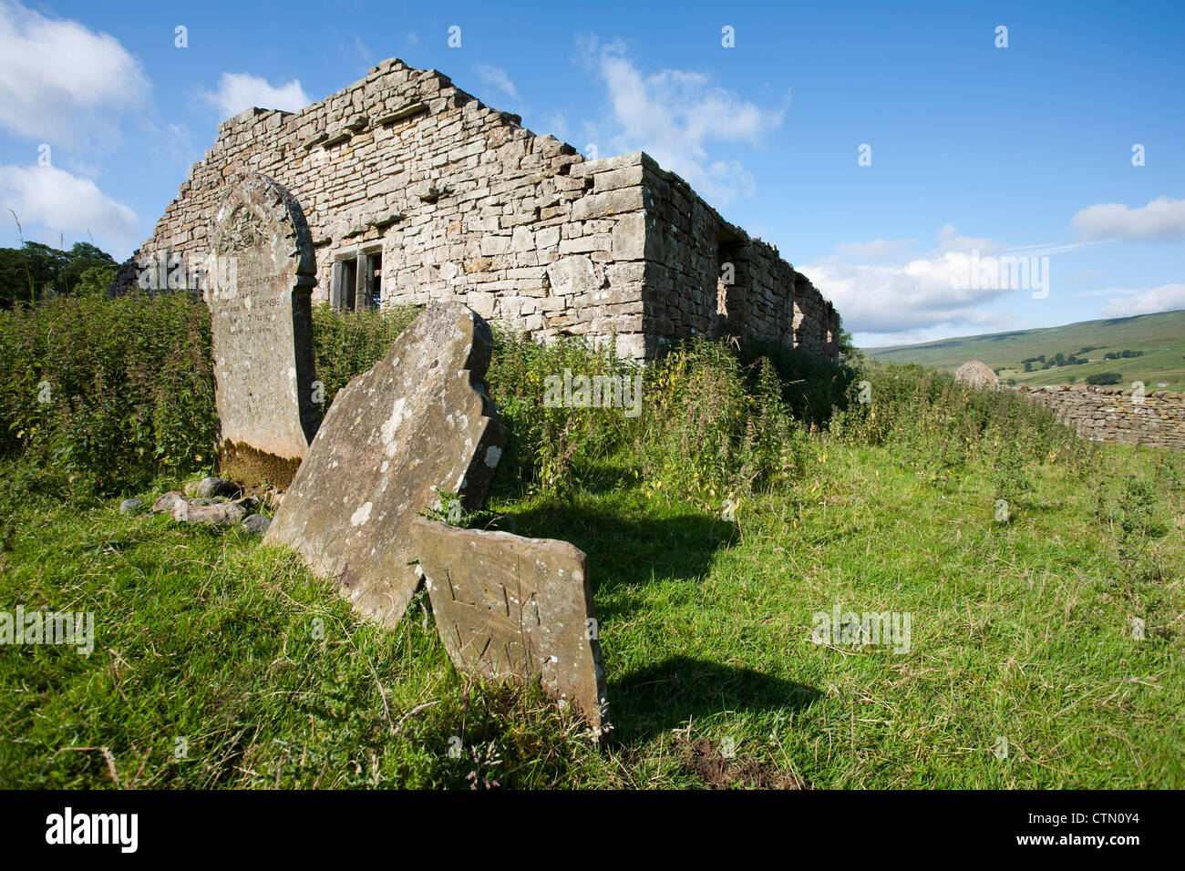 Chiesa parrocchiale di spegnimento Busk, vicino Semerwater, North Yorkshire Dales, REGNO UNITO Foto Stock