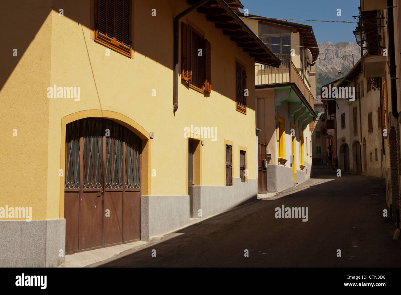 Vecchio villaggio, Entracque, Cuneo, Piemonte, Italia Foto Stock
