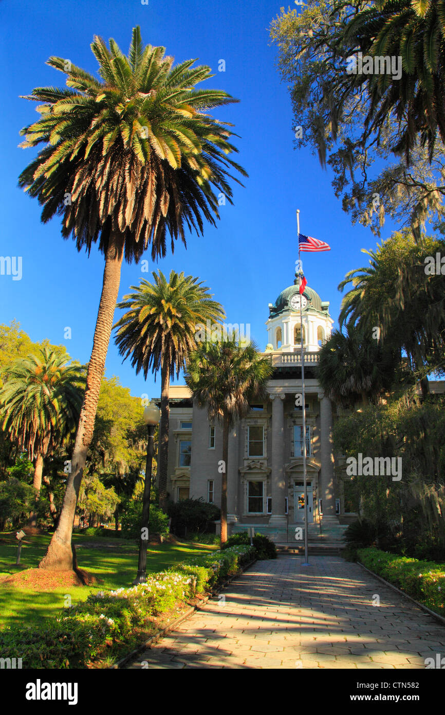 Glynn Courthouse in Brunswick, Georgia, Stati Uniti d'America Foto Stock