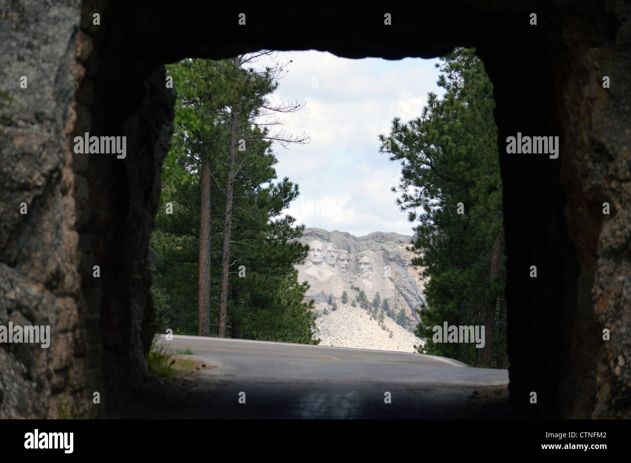 Mt Rushmore National Memorial in Sud Dakota Foto Stock