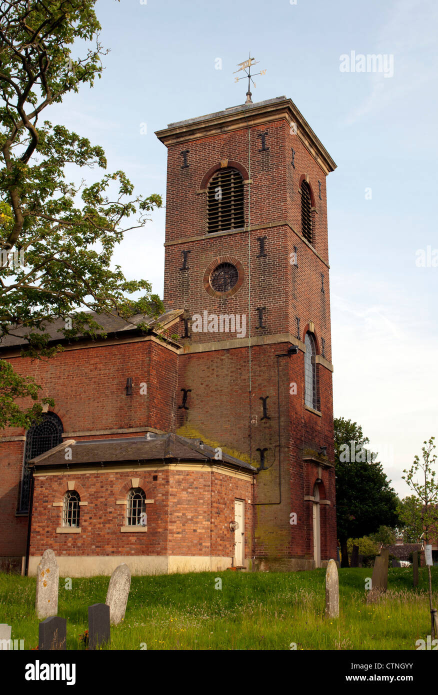 San Luca la Chiesa, Kinoulton, Nottinghamshire, Regno Unito Foto Stock