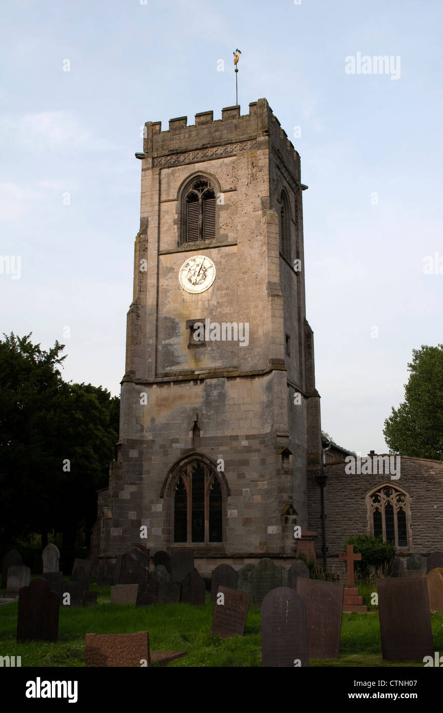 San Luca la Chiesa, Hickling, Nottinghamshire, Regno Unito Foto Stock