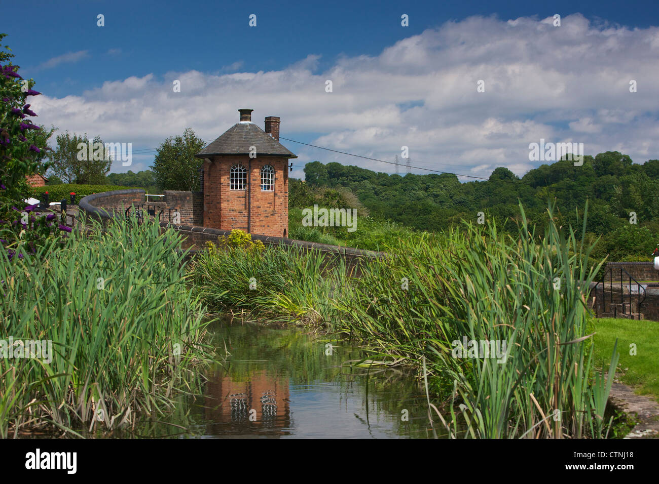 Serrature Bratch Casello Wombourne South Staffordshire England Regno Unito Foto Stock