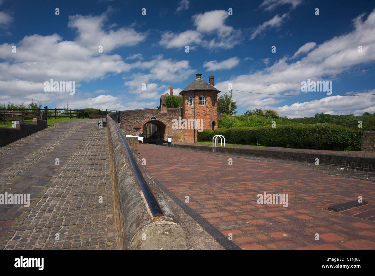 Bratch serrature di bloccaggio centrale Wombourne South Staffordshire England Regno Unito Foto Stock