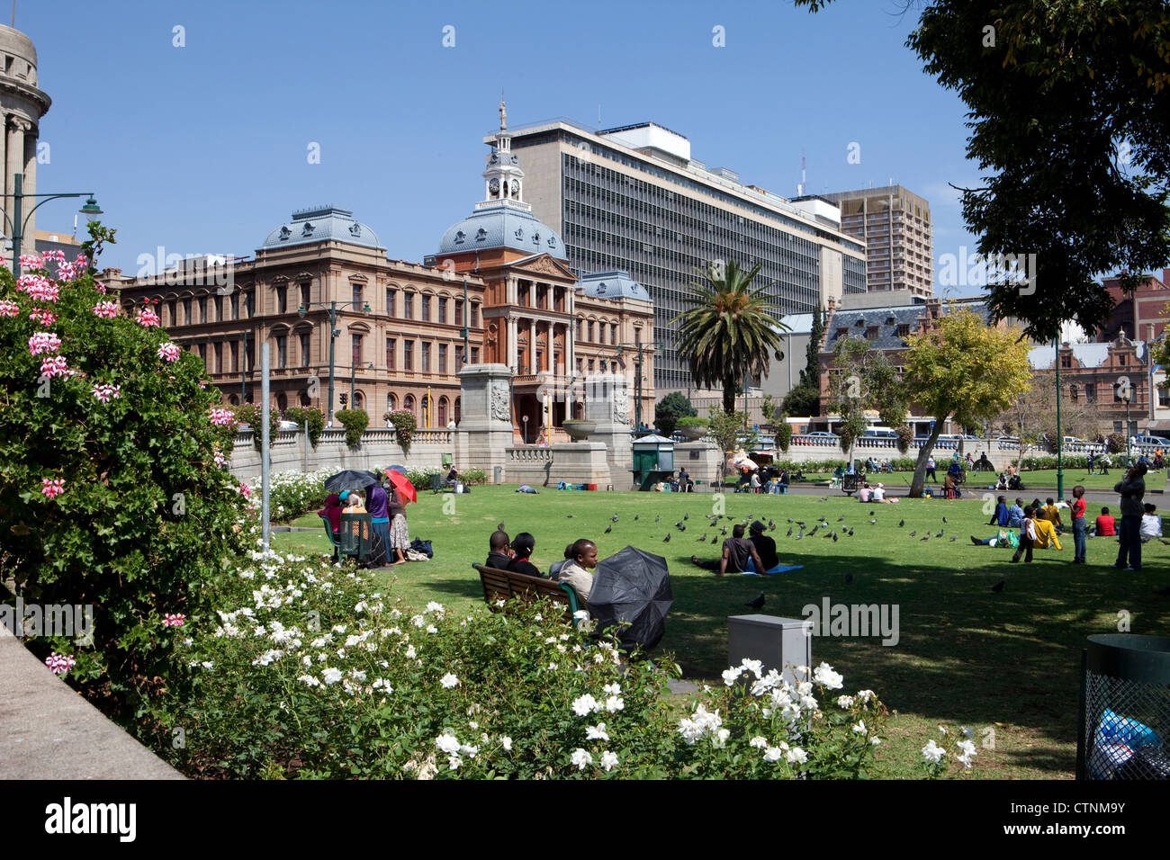 Piazza della chiesa, Pretoria, capitale del Sud Africa, Transvaal, Sud Africa Foto Stock