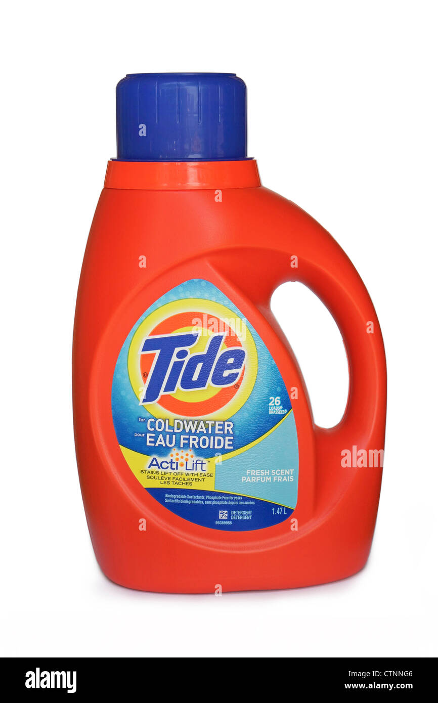 Detergente per lavanderia Foto Stock