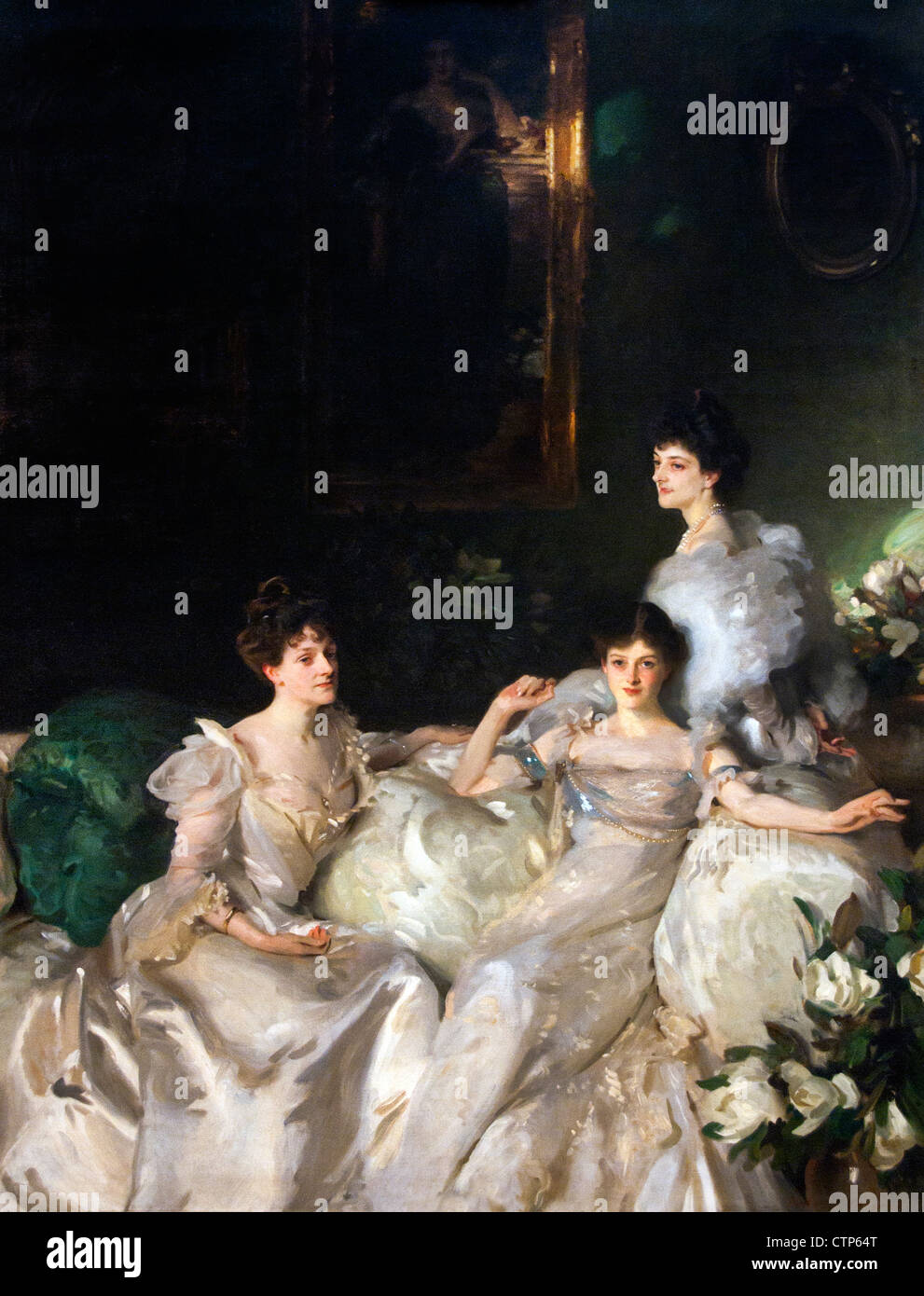Il Wyndham sorelle 1899 John Singer Sargent American Stati Uniti d'America Foto Stock