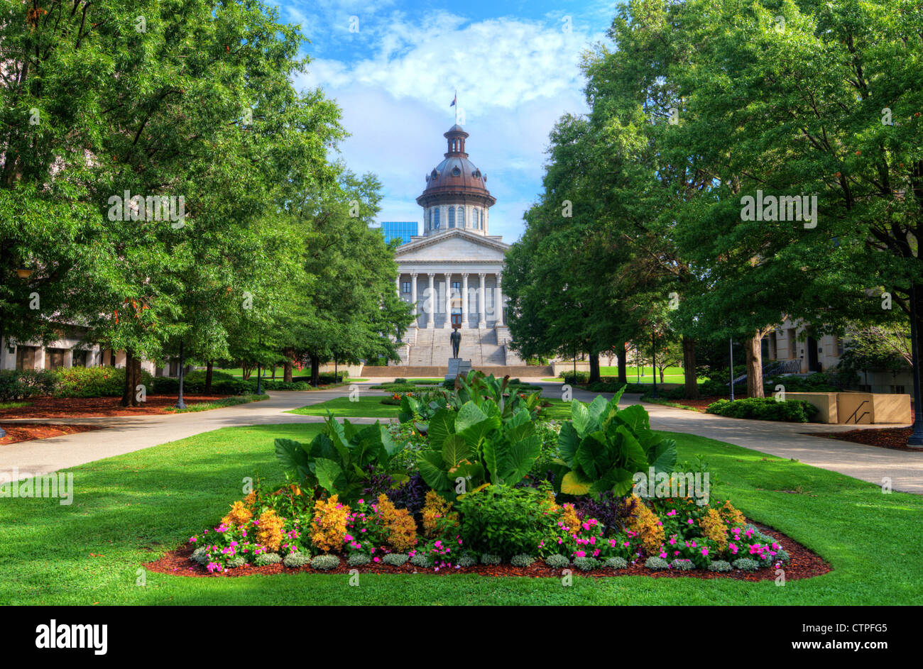 Carolina del sud casa di stato a Columbia nella Carolina del Sud, STATI UNITI D'AMERICA Foto Stock