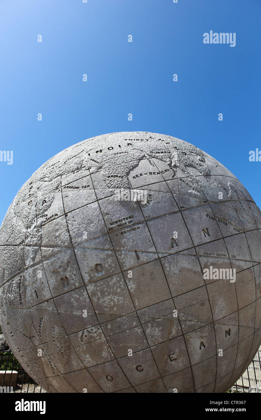 Il grande globo a Durlston Country Park Foto Stock