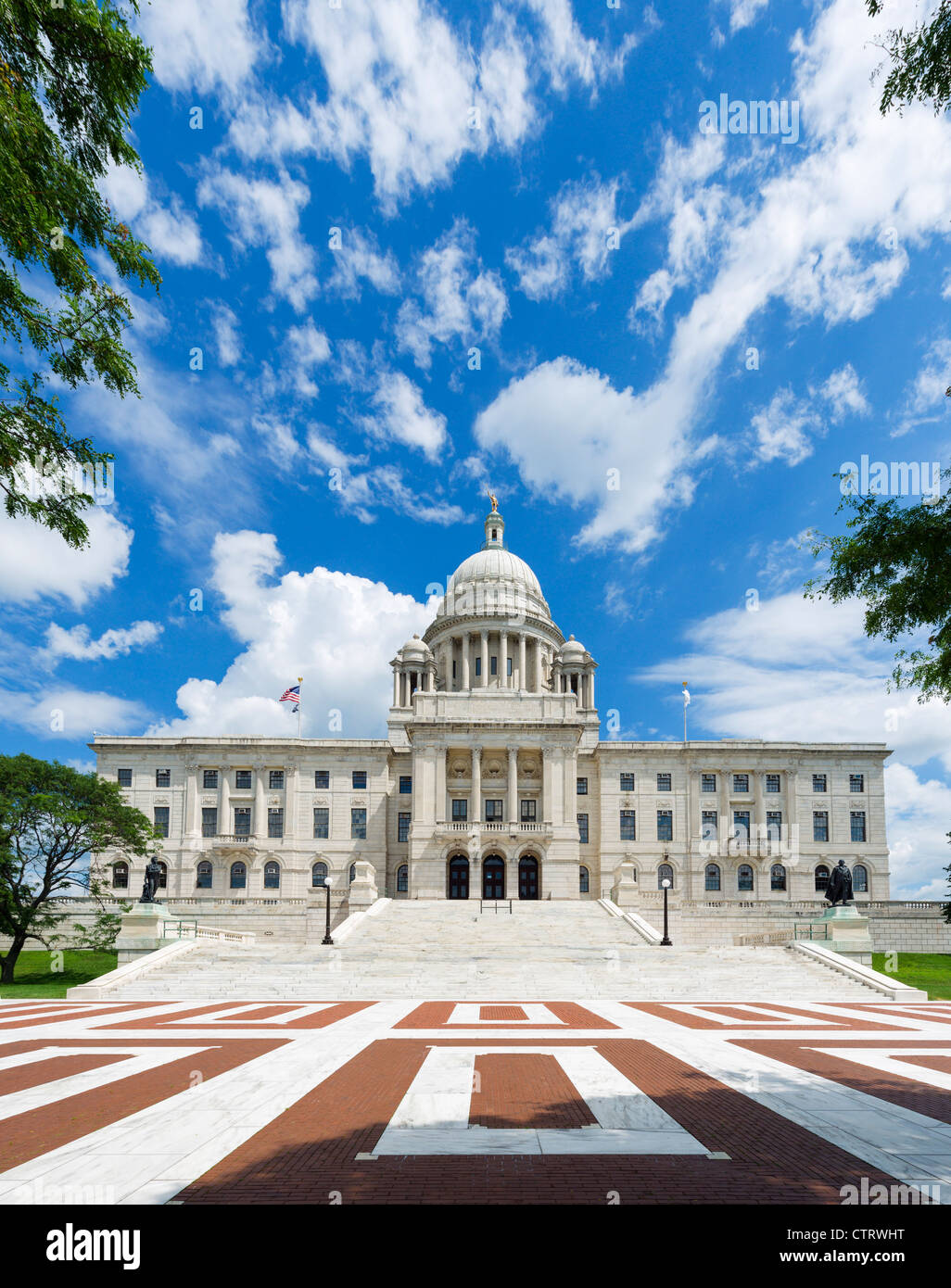 La Rhode Island State House di Providence, Rhode Island, STATI UNITI D'AMERICA Foto Stock