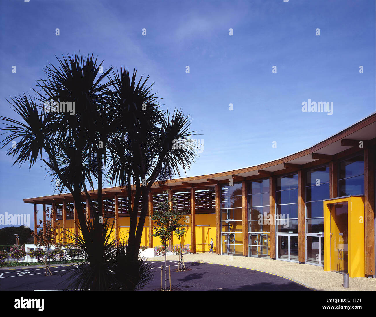 Beaulejour centro sportivo della generale esterno Foto Stock