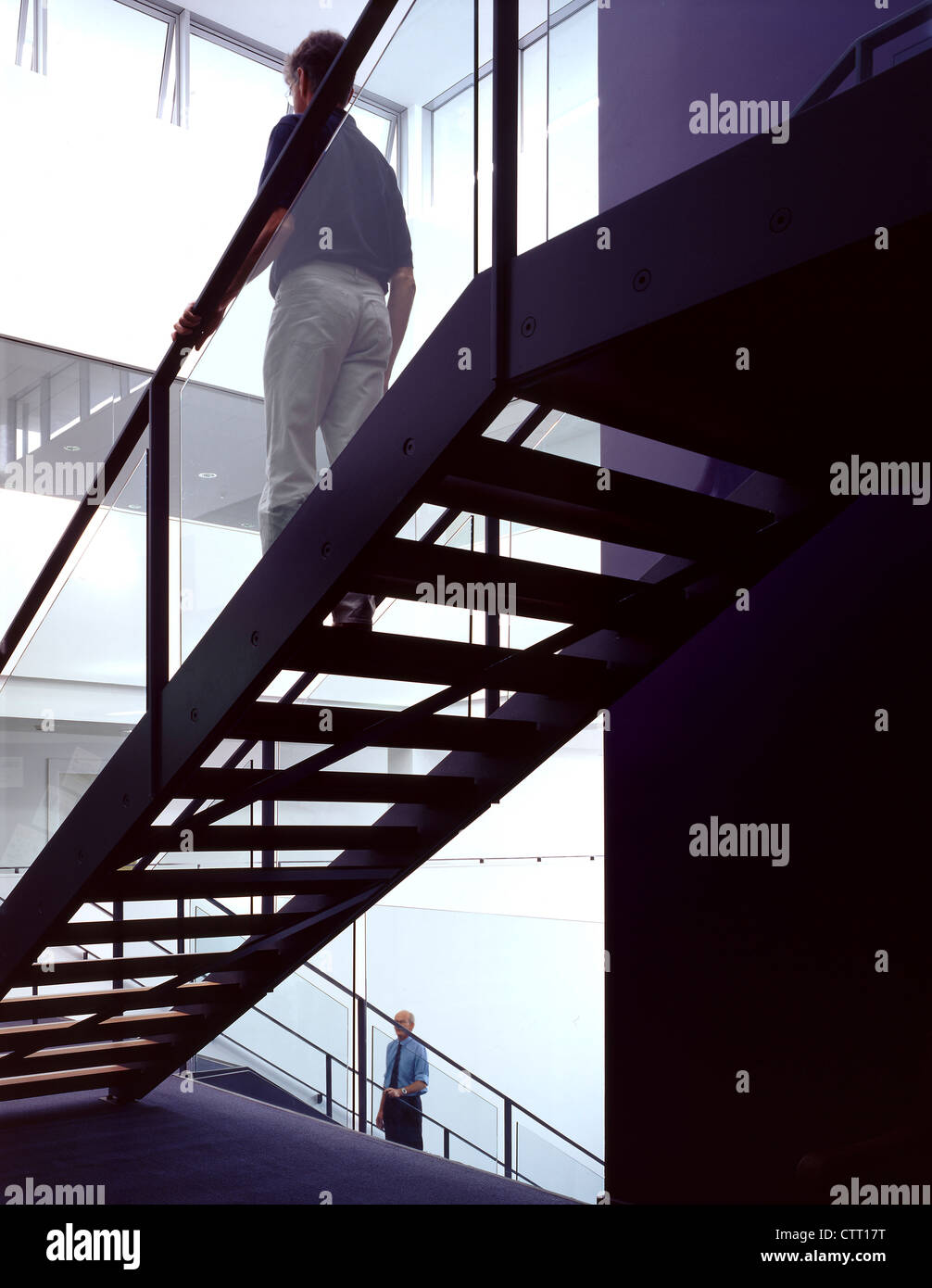 Beaulejour centro sportivo vista da dietro il gradino Foto Stock