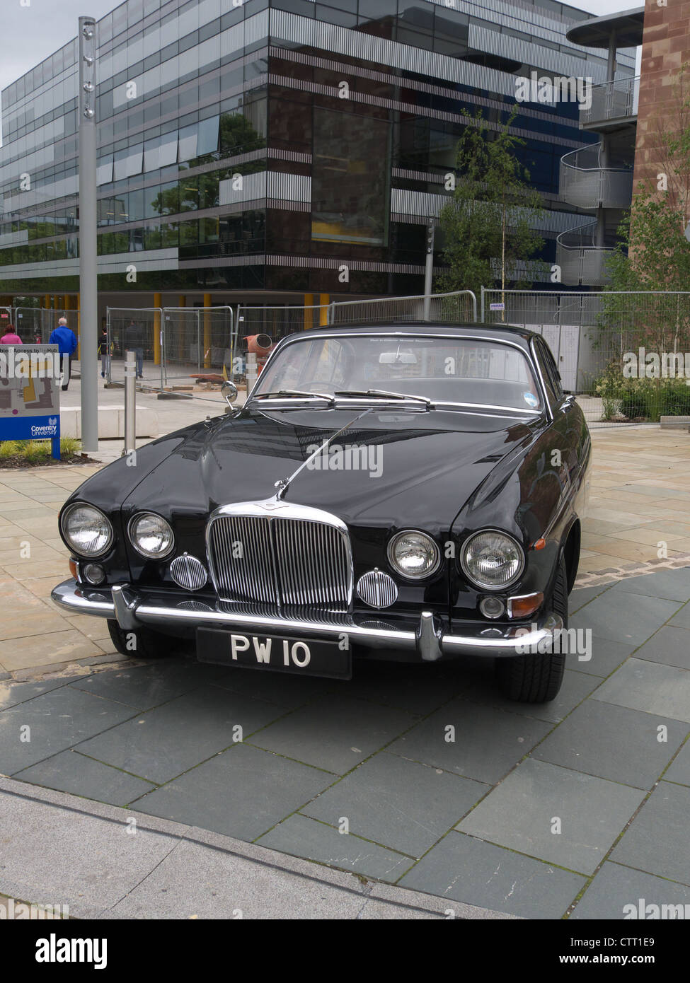 Un 1960 Classic Jaguar 420G Executive vettura inglese Foto Stock